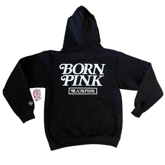 VERDY x BLACKPINK Born Pink Amex Tour Hoodie Size S New with Tag MSRP $250 - Picture 1 of 8